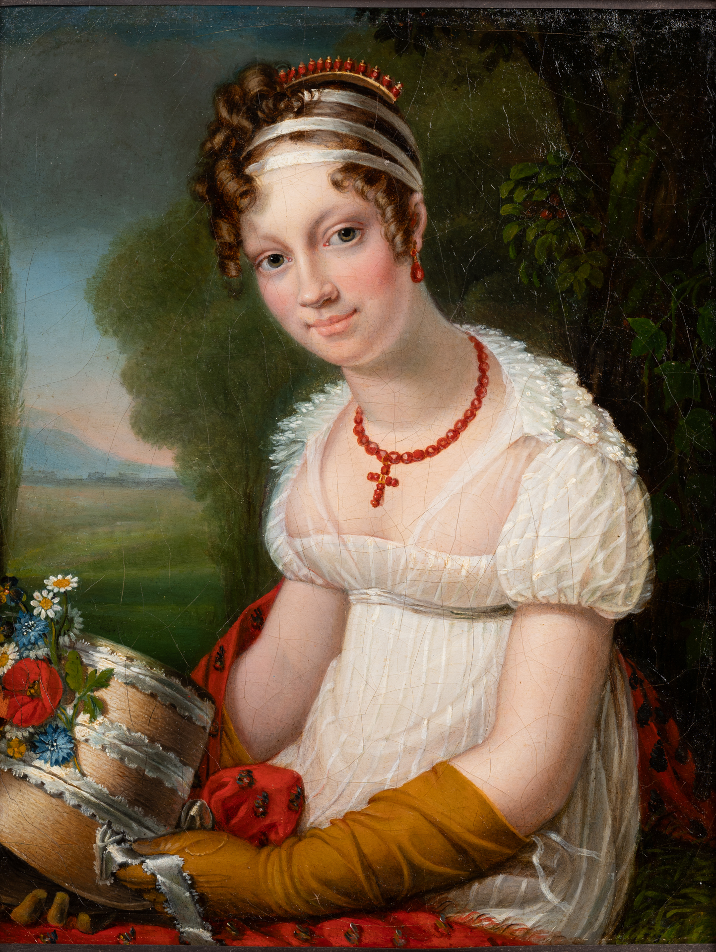 Portrait de Marie-Charlotte Georgette Nizon de Saint-Georges