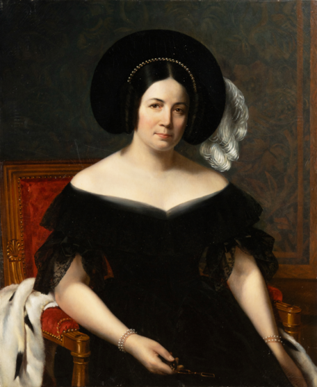 Portrait d'Adèle Hugo