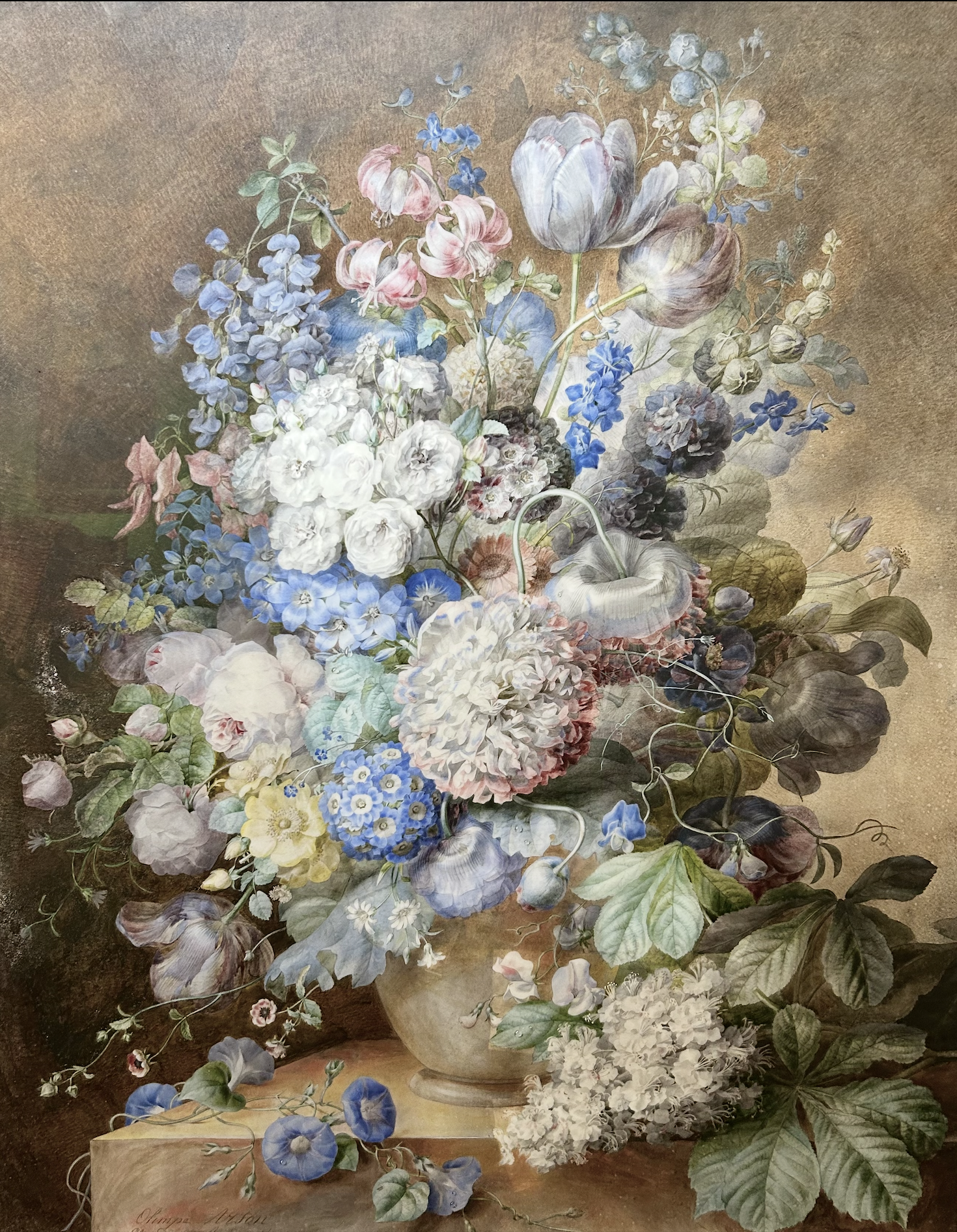Portrait de Jeanne-Adélaïde Duval. by Geneviève RIVIERE 
