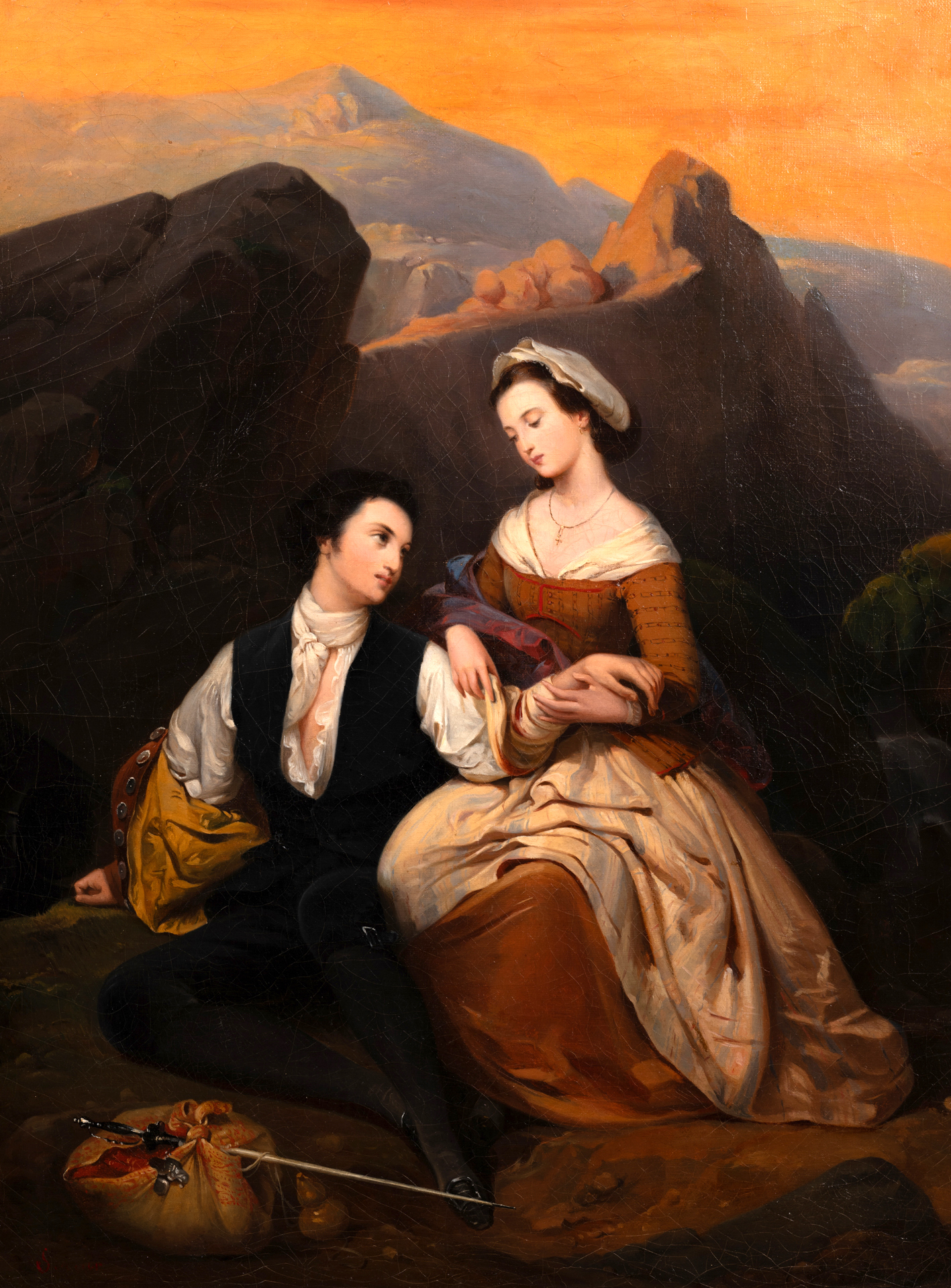 Manon Lescaut et D’Esgrieux dans le désert